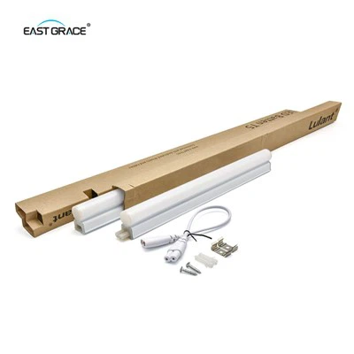 Conveniente para usar la luz de tubo LED de aluminio de PC integrada T5